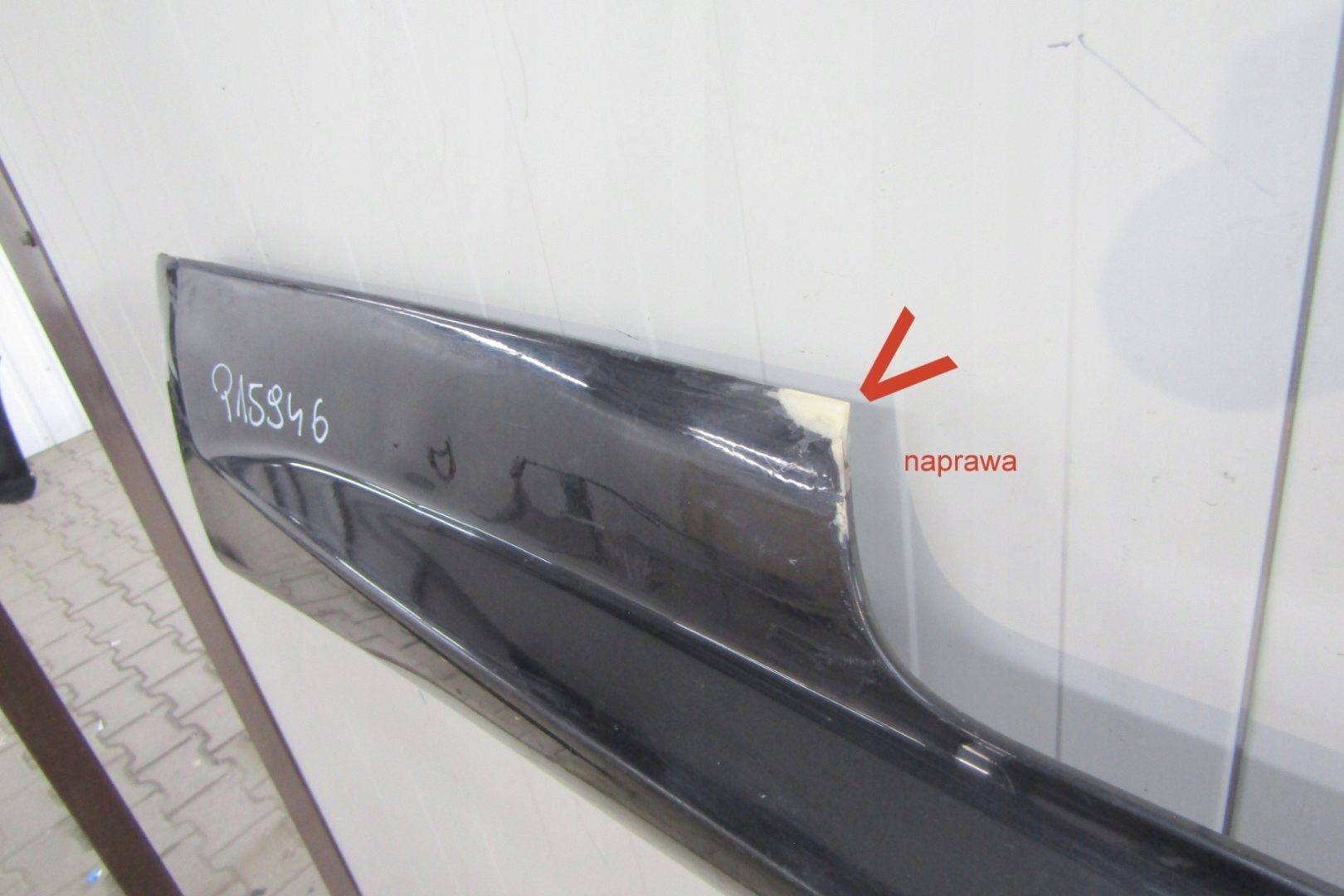 молдинг порога правая vw SCIROCCO 1K8 порог