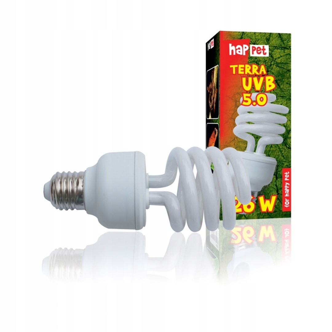 Levně Terra Uvb žárovka Happet 5.0/26W