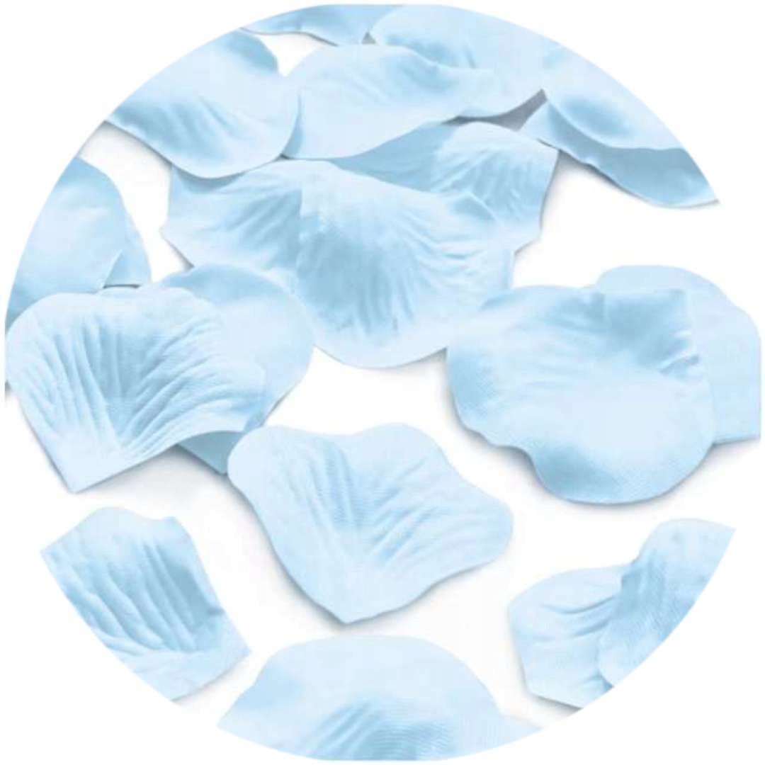 

Płatki niebieskie Błękitne ślubne konfetti x500