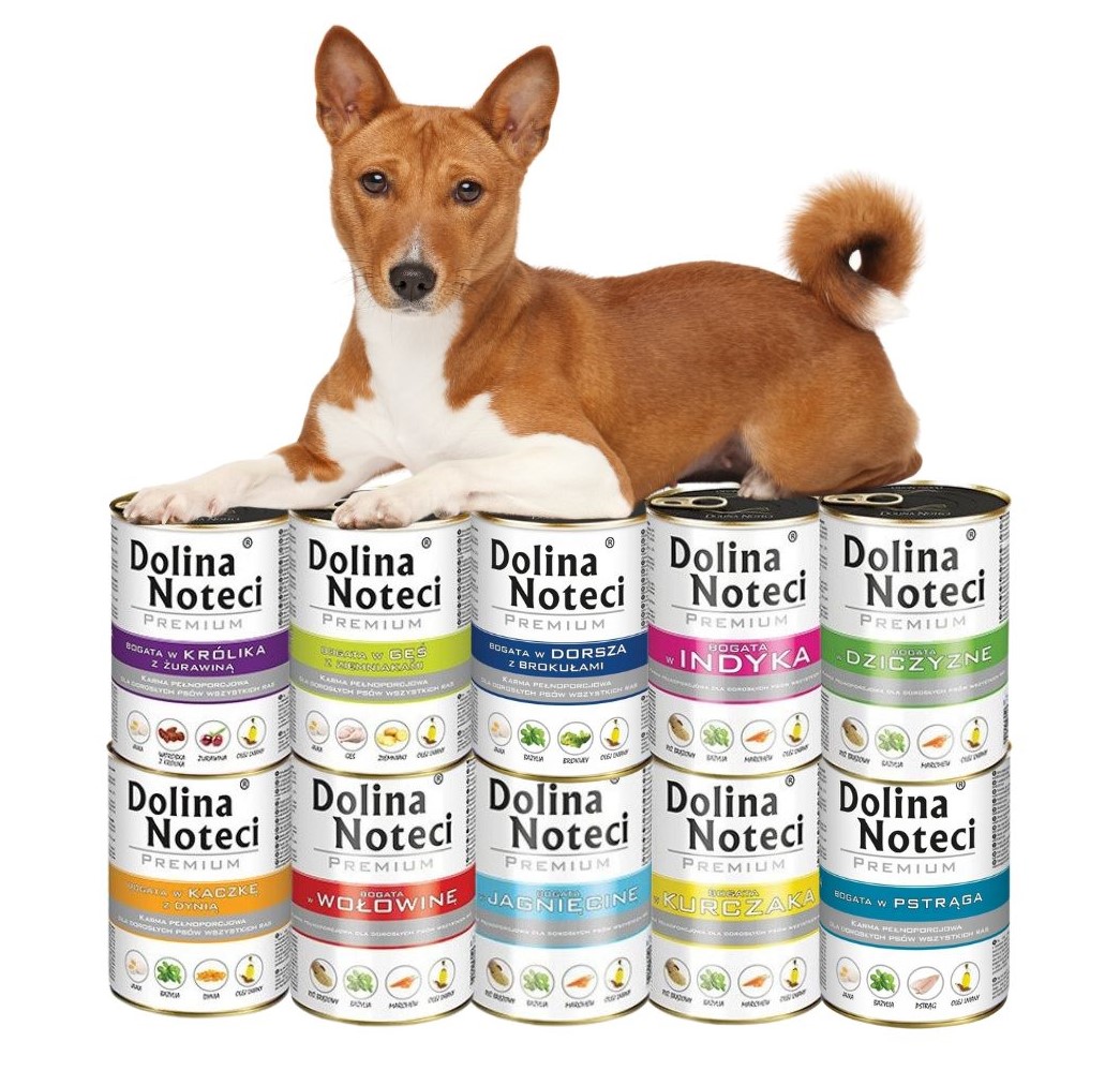 Levně Dolina Noteci Prémiové Vlhké krmivo mix chutí 10x400g