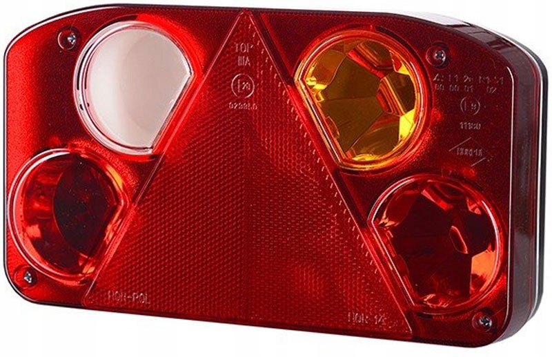

Lampa Zespolona Z Trójkątem Odblaskowym Prawa