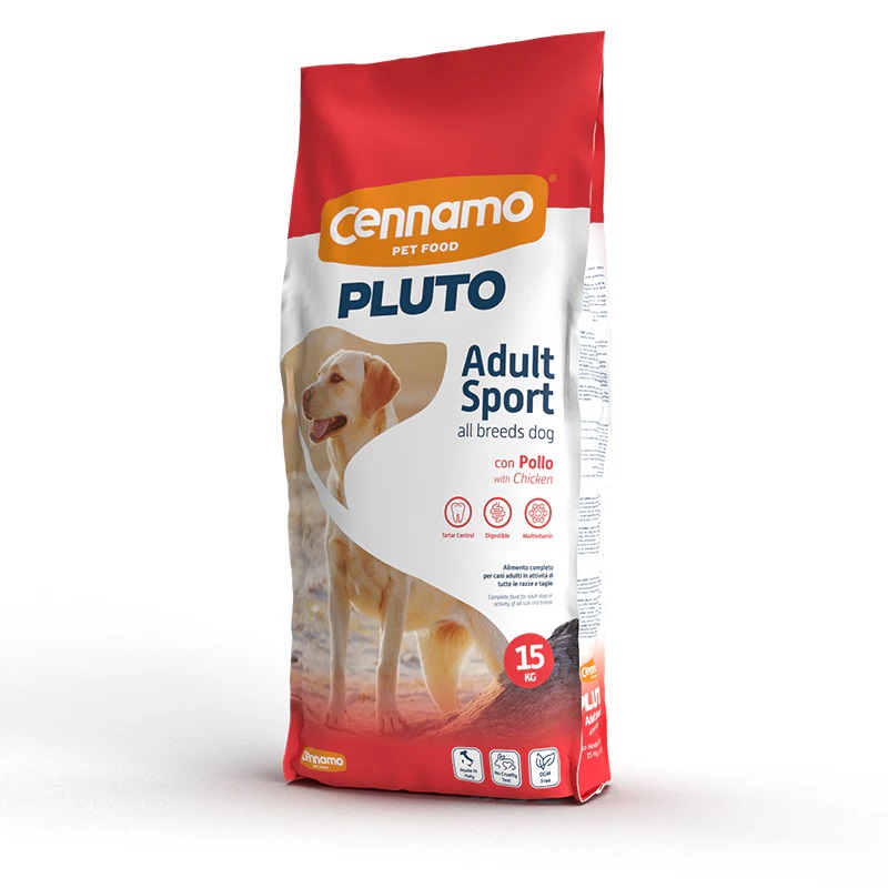 Levně Pluto Dospělý Sportovní Pes 15 Kg * Cennamo *