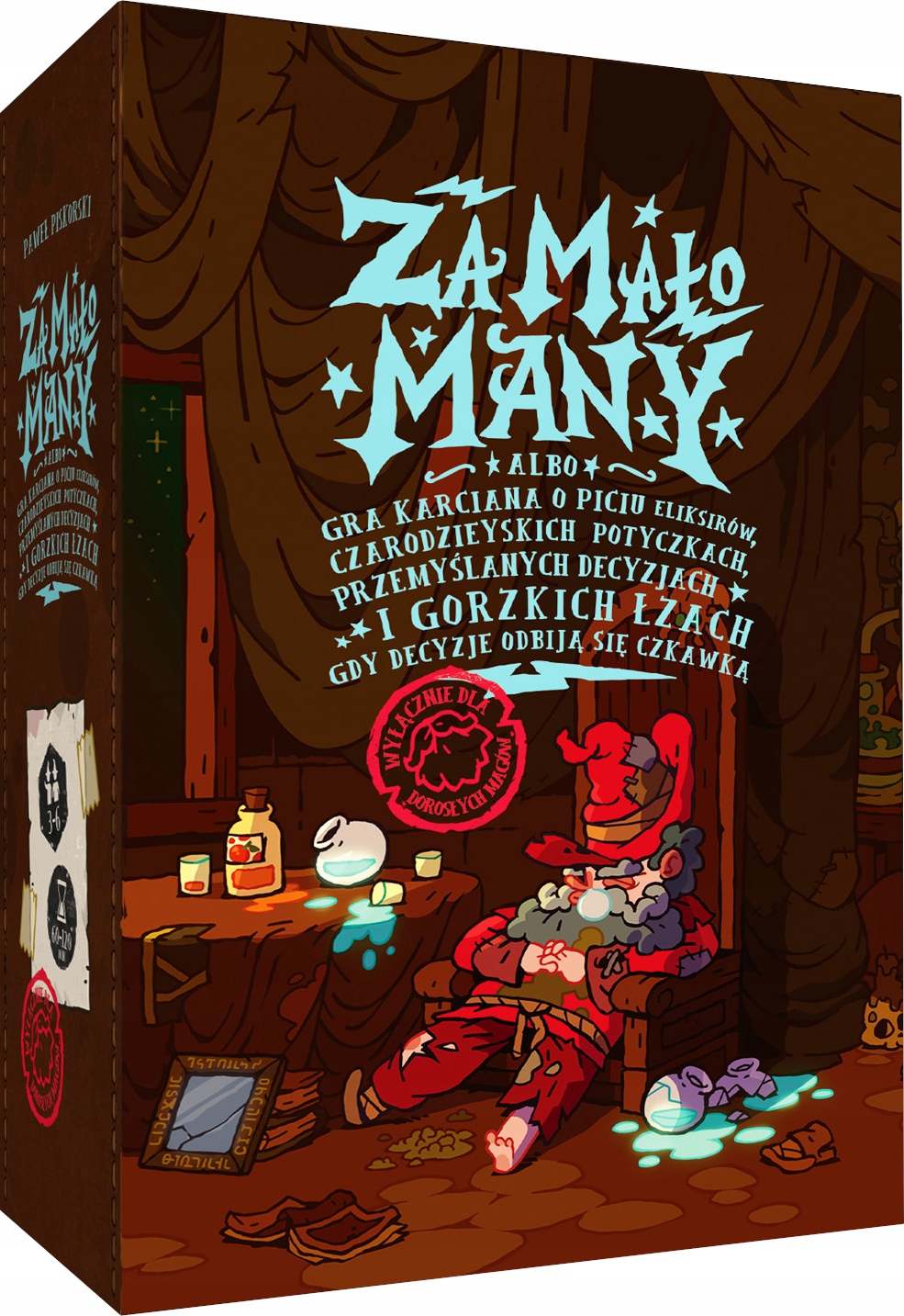 Za mało many