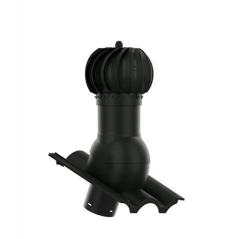 KOMINEK ROTOLINE DACHÓWKA BRASS GRECKA Ciemny Grafit