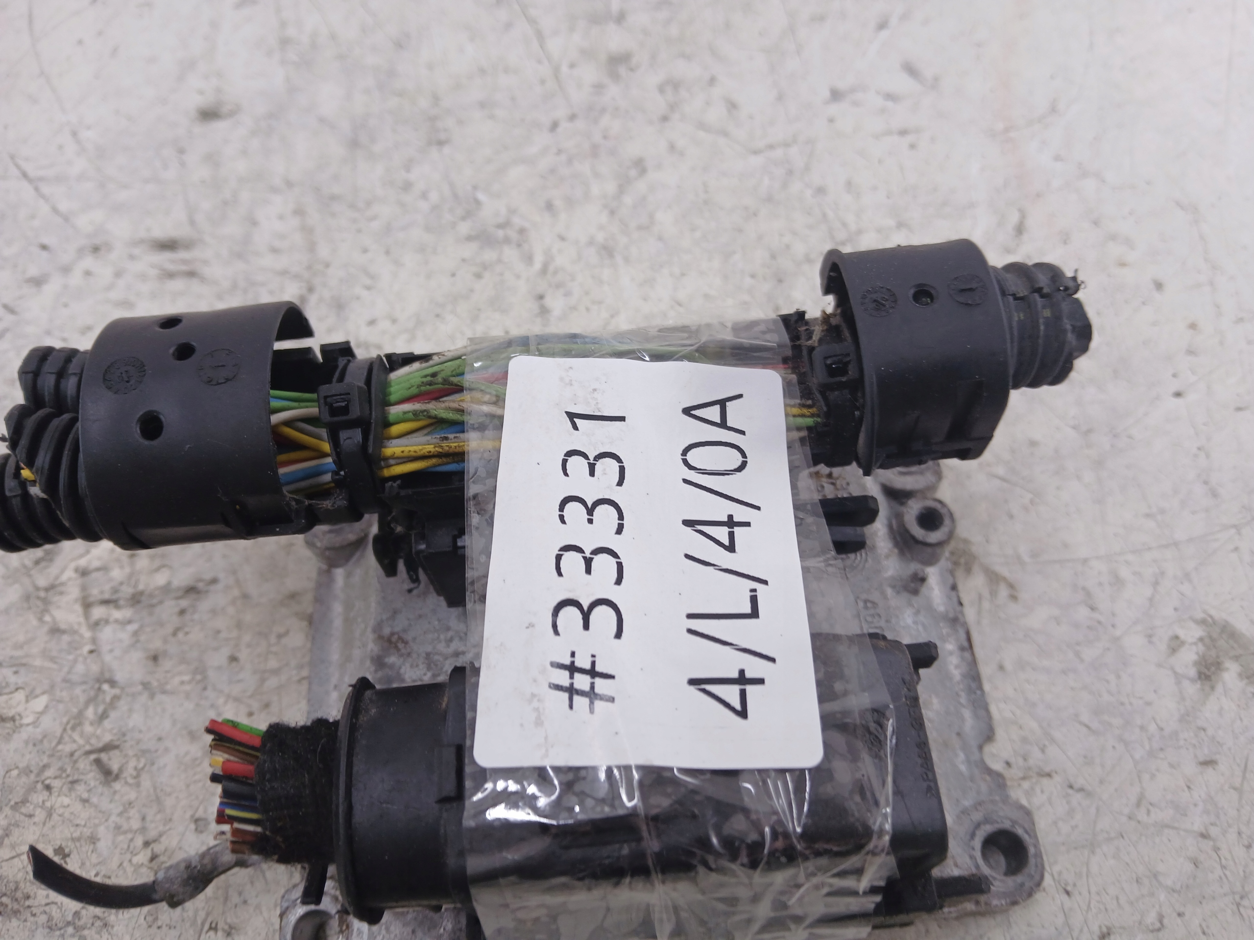 OPEL CORSA C 1.2 control unit computer of the engine 55354330