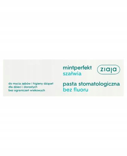 

Ziaja Pasta stomatologiczna bez fluoru 75 ml