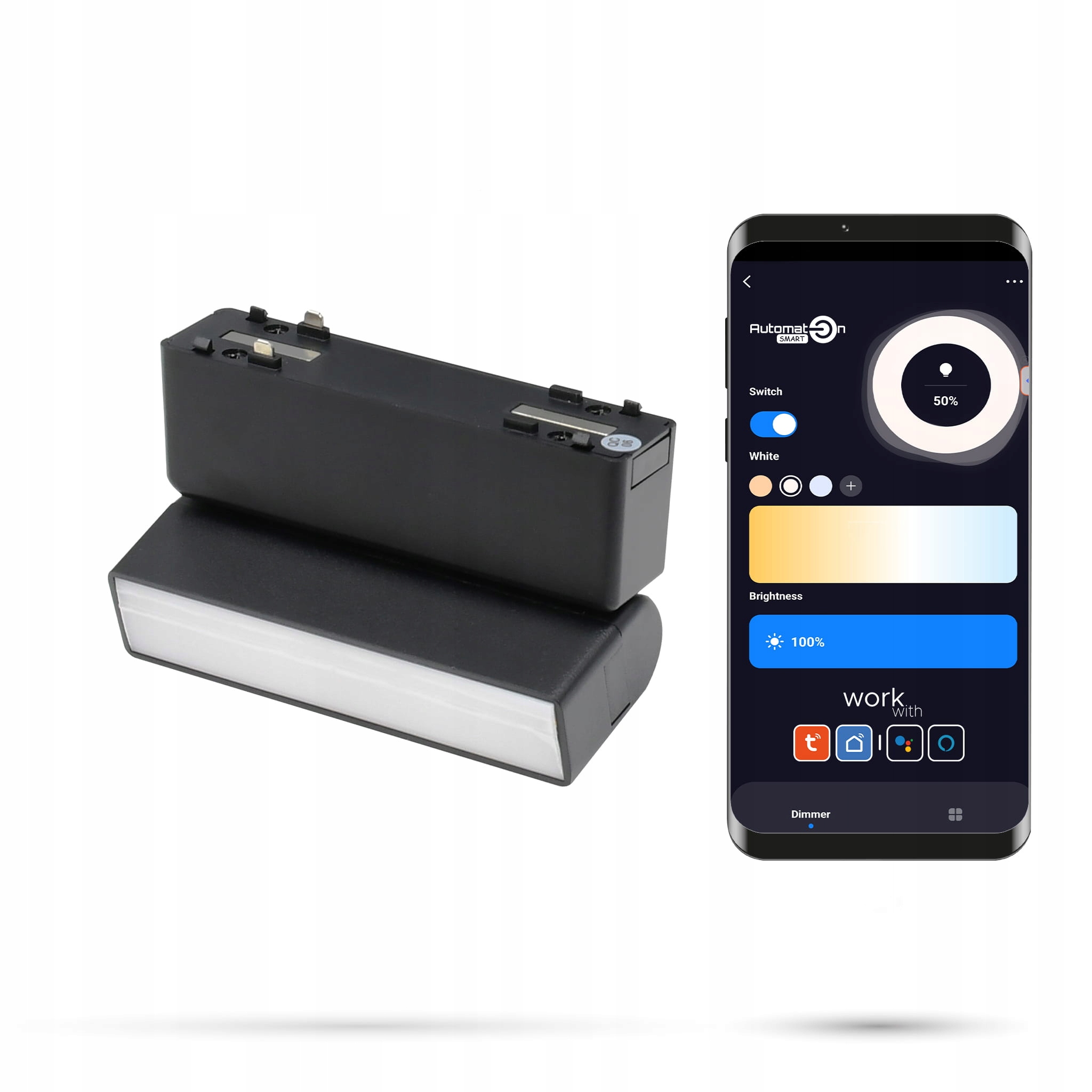 Reflektor Zigbee Tuya Flood Reg 5W ZF5 Slimtrack FiberFLEX 48VDC 3000-6000K