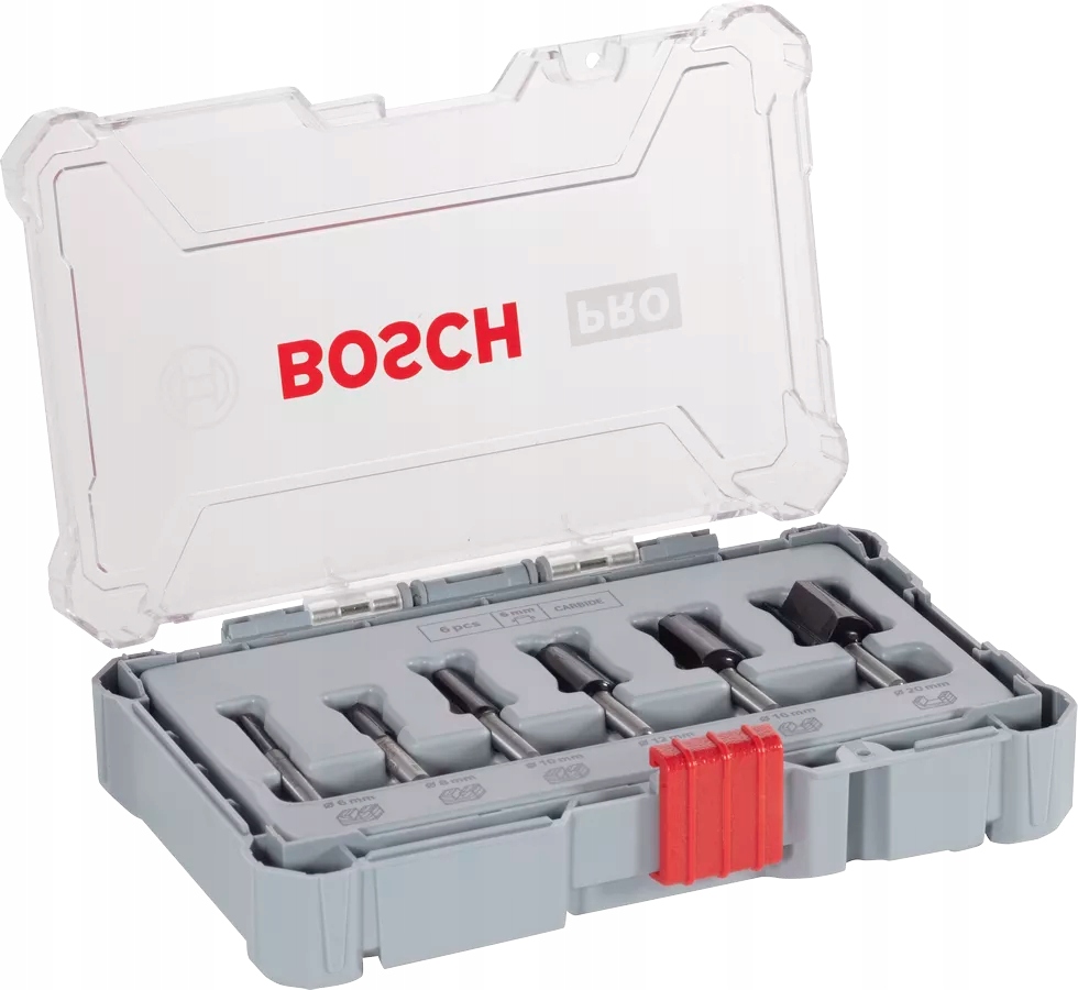 Sada Fréz 6 Ks Držák 6 MM 2607017465 Bosch