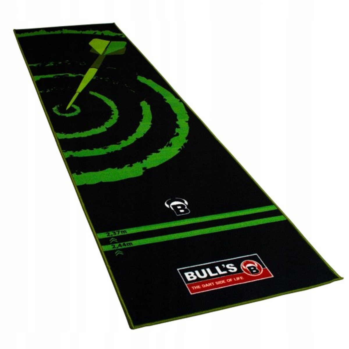 Dart Mat '140' Koberec k terči Black Green