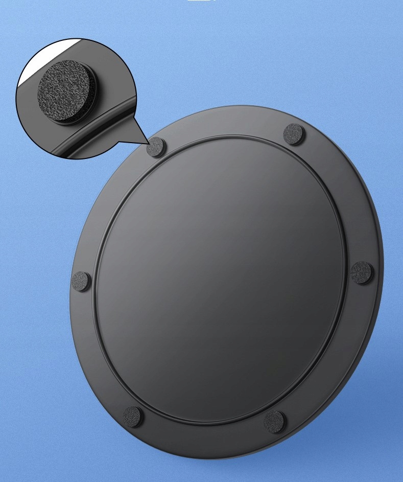 TRENER TENISA STOŁOWEGO PINPONG PODSTAWA STALOWA Kolor dominujący czarny