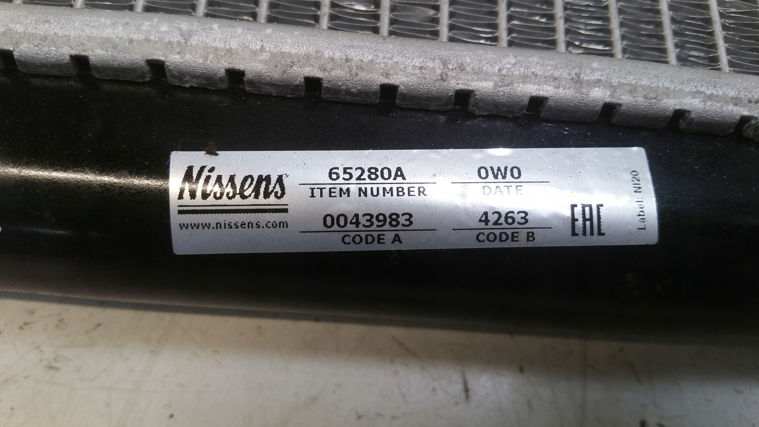 Kühler intercooler VW Golf VI