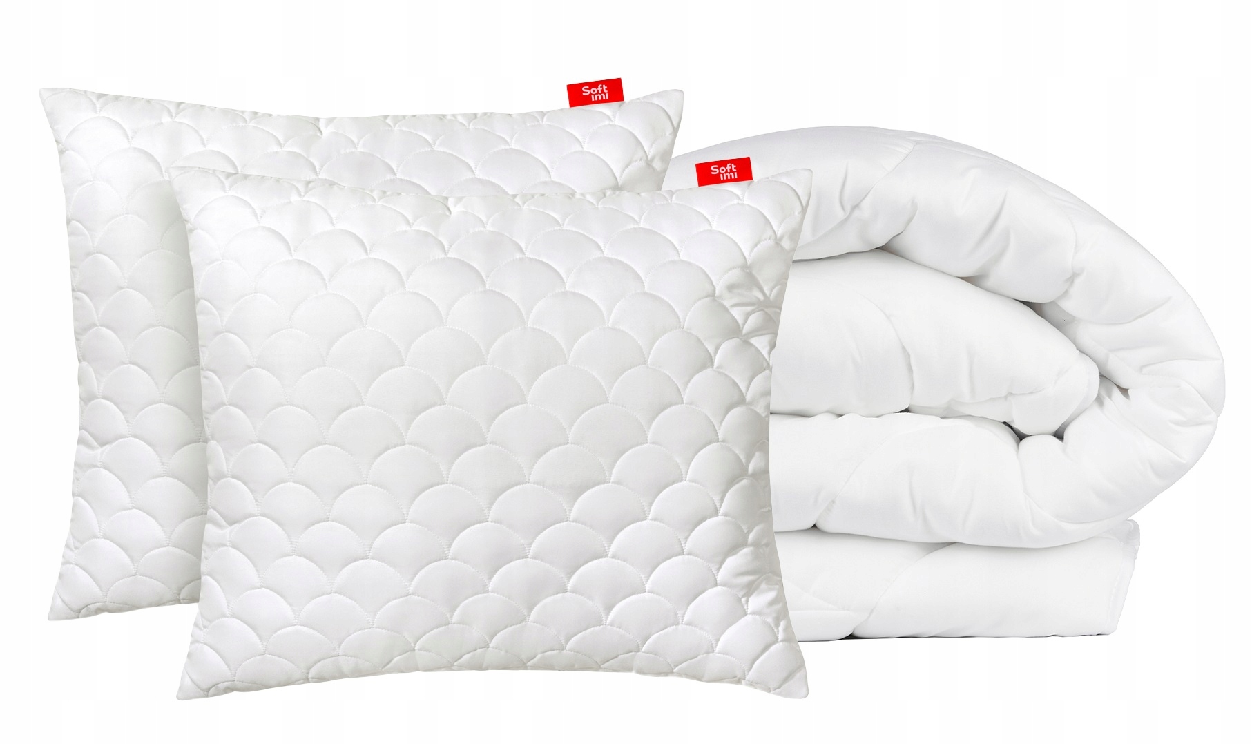 

Zimowa Kołdra 200x200 cm 2 Poduszki 70/80