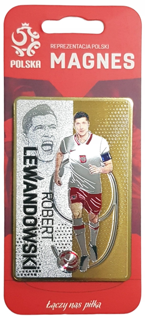 

Magnes Robert Lewandowski Piłka Nożna
