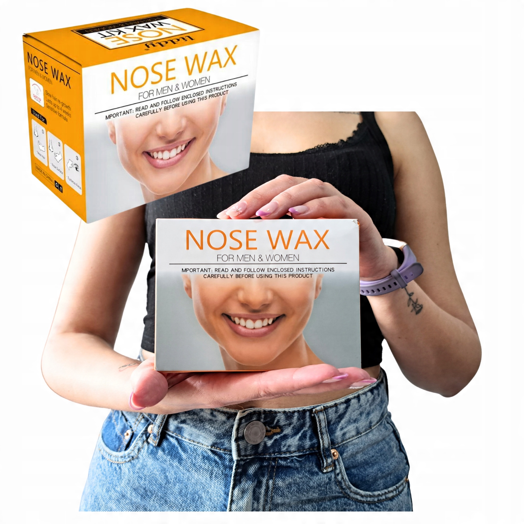 

Skuteczny Wosk Depilujący Nos Turbo Zestaw Unisex!