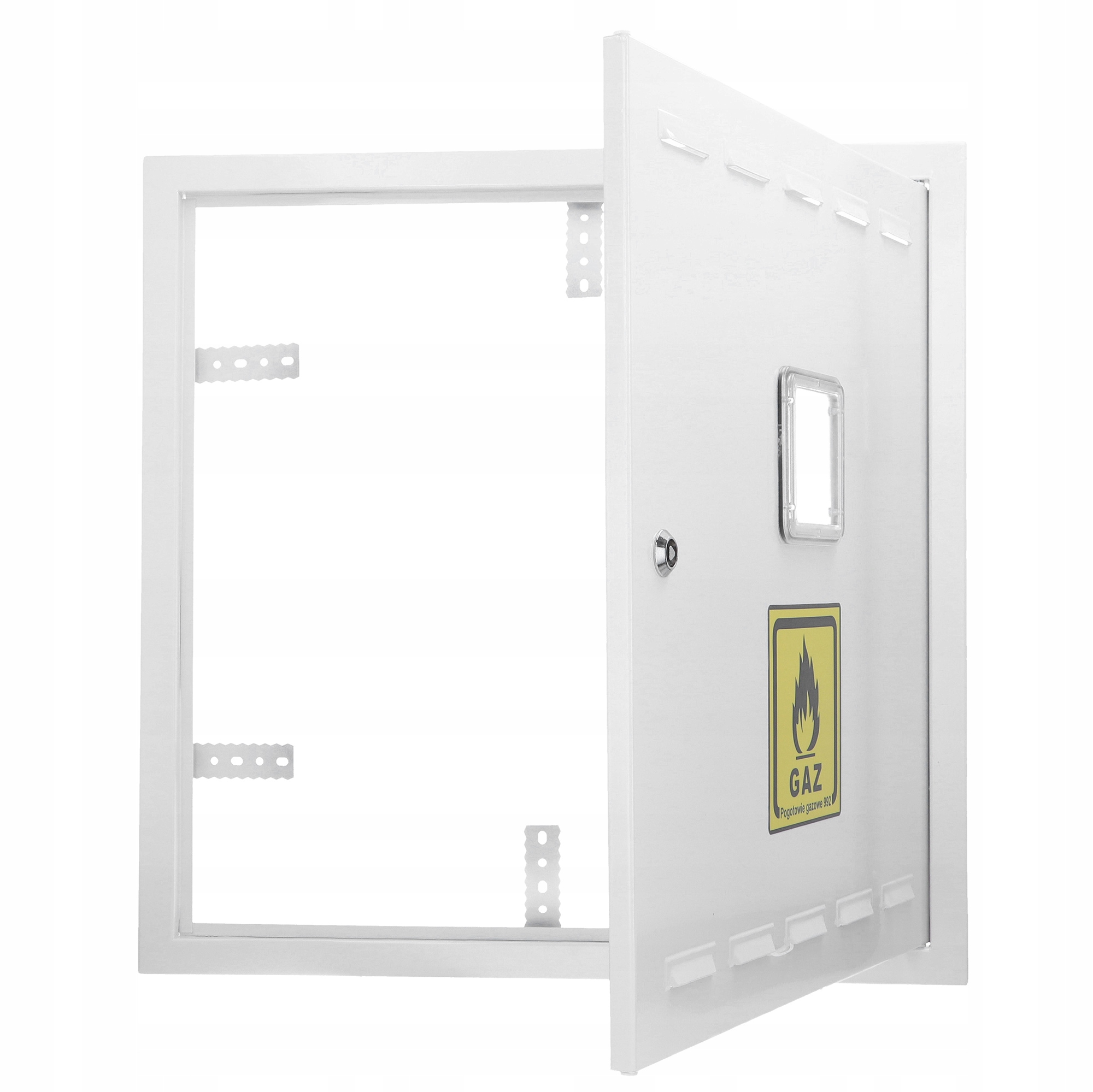 DRZWICZKI GAZOWE DRZWI REWIZYJNE 45x45 BIAŁE MAT Kolor biały