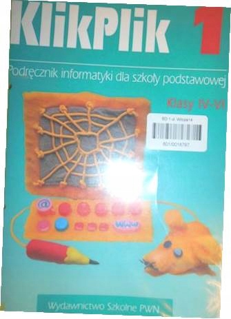 KlikPlik 1 + 2. Podrecznik informatyki dla szkoly