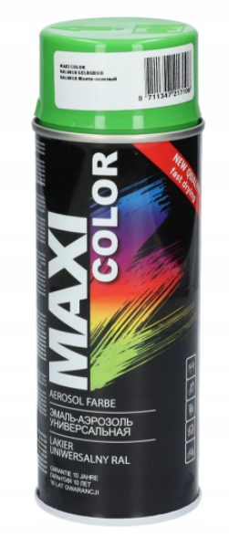 

Maxi Color Ral 6018 Farba Lakier Zielony Żółty