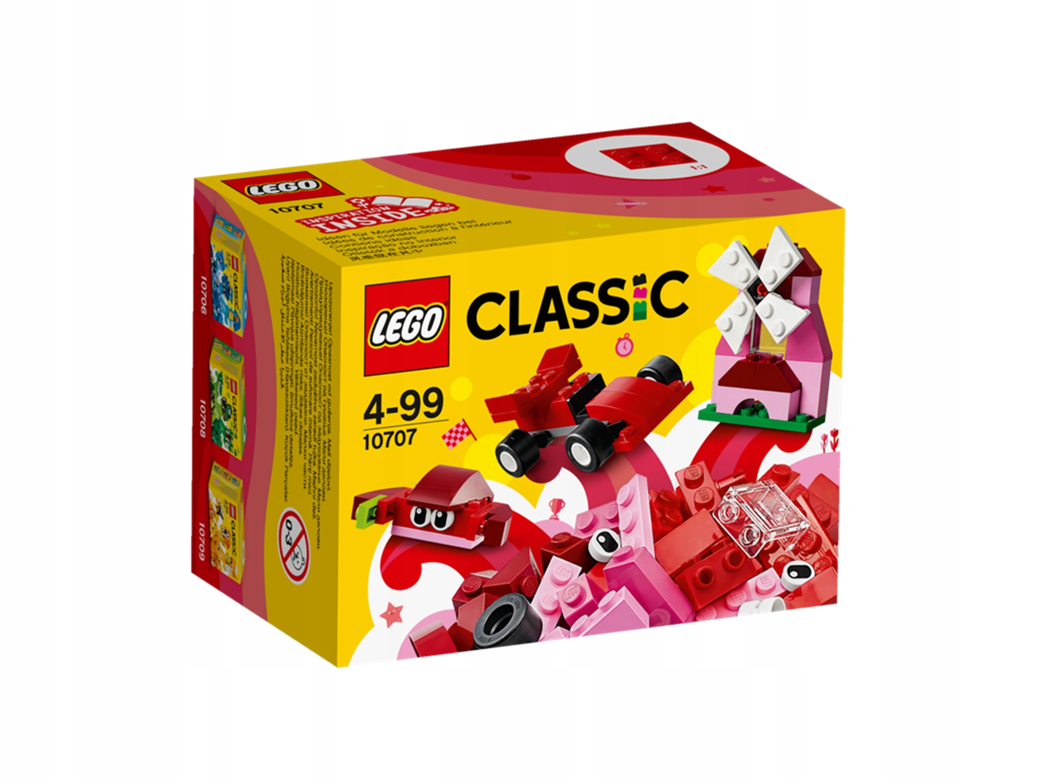 Lego Classic 10707 Červený kreativní box