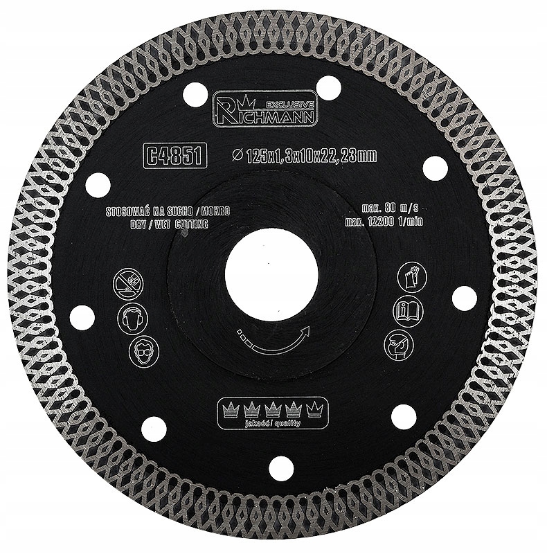 

Tarcza Diamentowa Cienka 125mm Richmann C4851