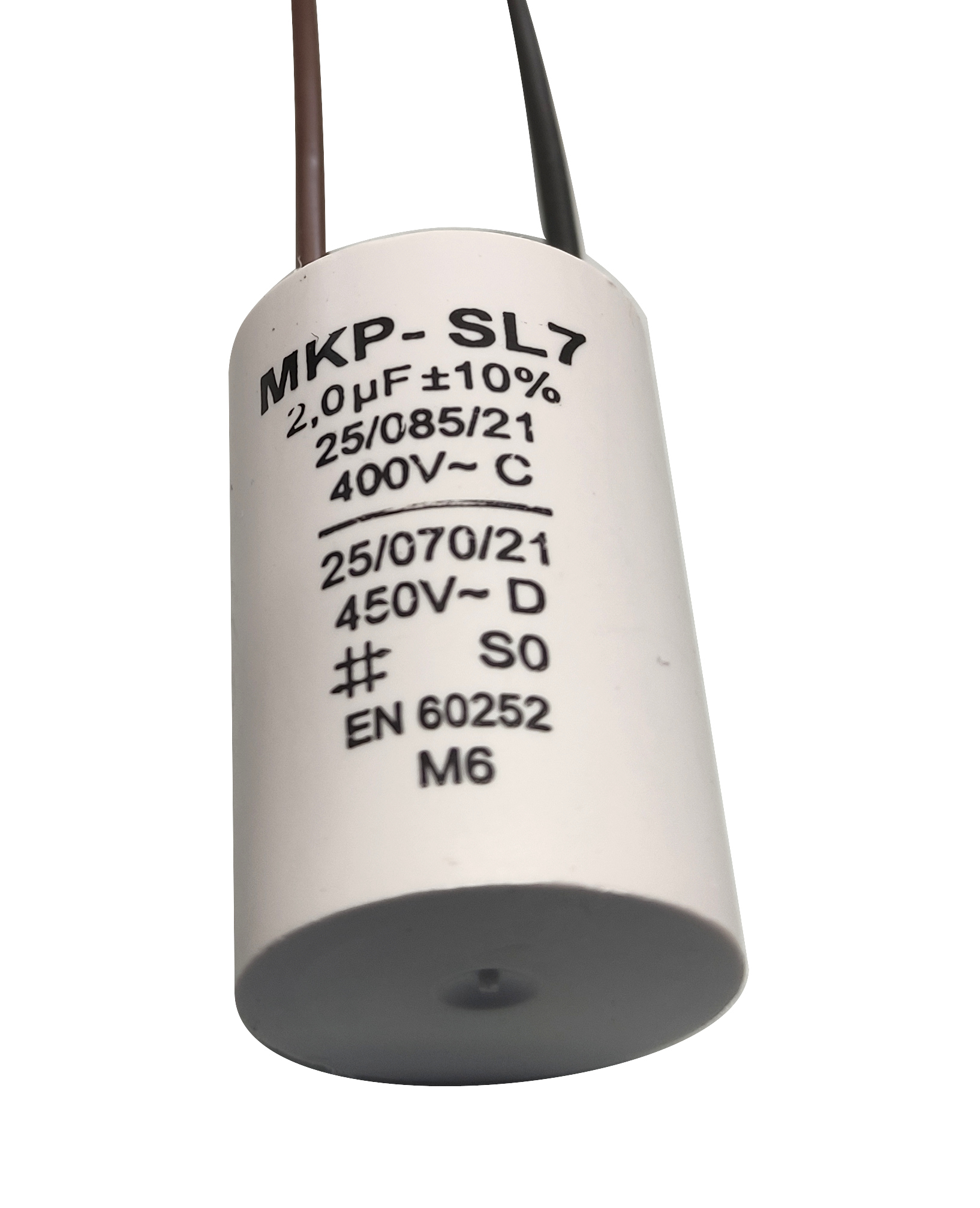 

Kondensator rozruchowy 2uf/400V MKP-SL7