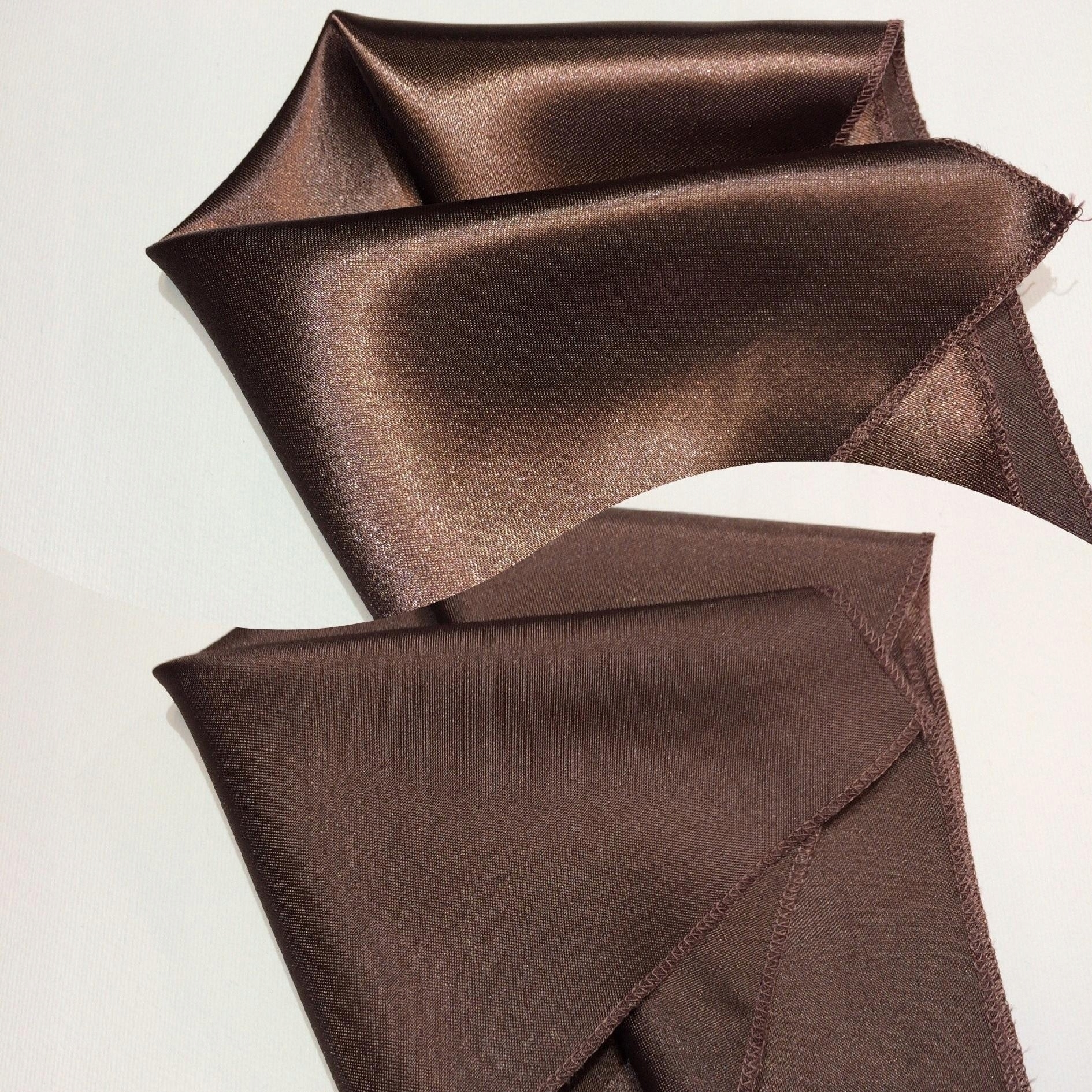 BRĄZOWA CIEMNA CZEKOLADOWA POSZETKA CHUSTECZKA