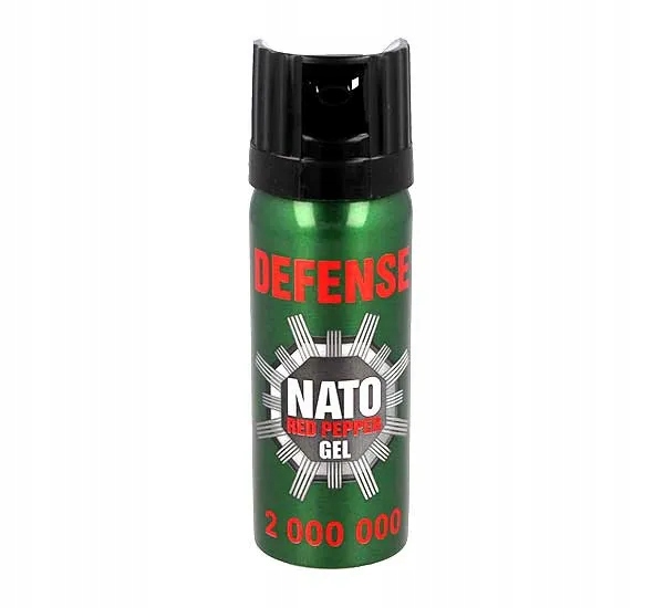 Gaz pieprzowy Sharg Defence Nato Gel 2mln Shu 50ml chmura/stożek