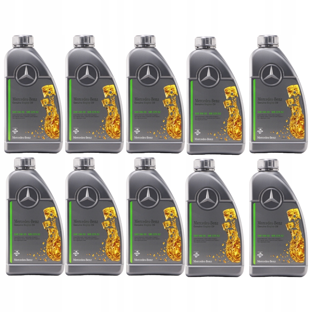 Olej Mercedes Mb 229.52 10 L 5W-30 Originál