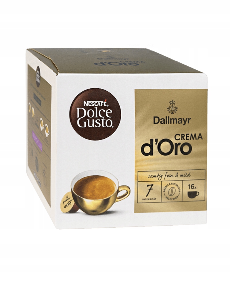 Káva NESCAFE DOLCE GUSTO DALLMAYR CREMA D'ORO 16 kapslí