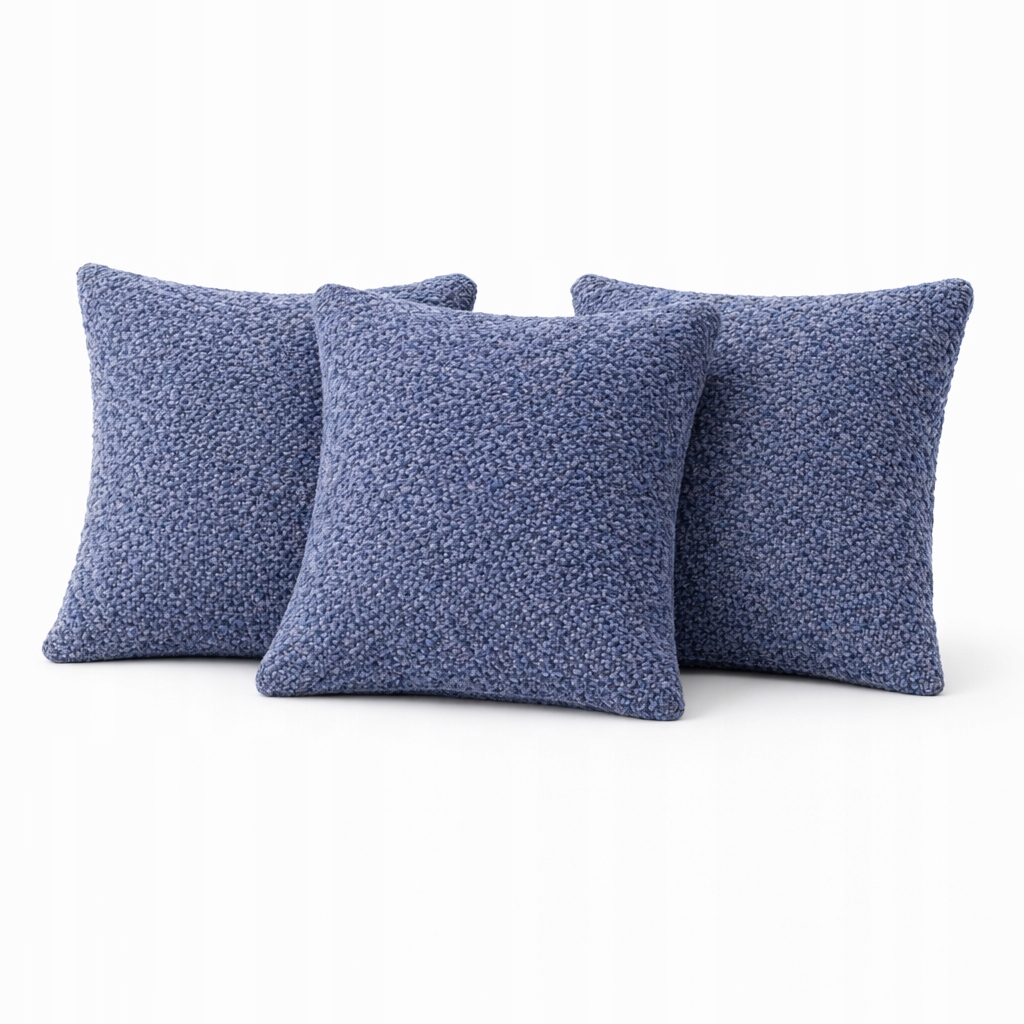Sada 3 kusů dekoračních povlaků na polštáře 40 cm x 40 cm, sada 3 ks