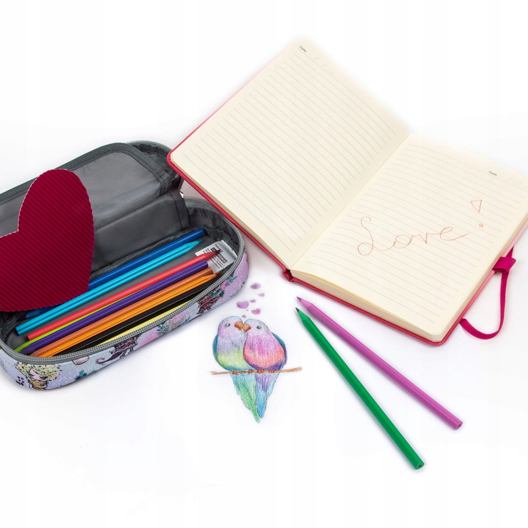 KREDKI SERCA 12 KOLORÓW KIDEA 4826