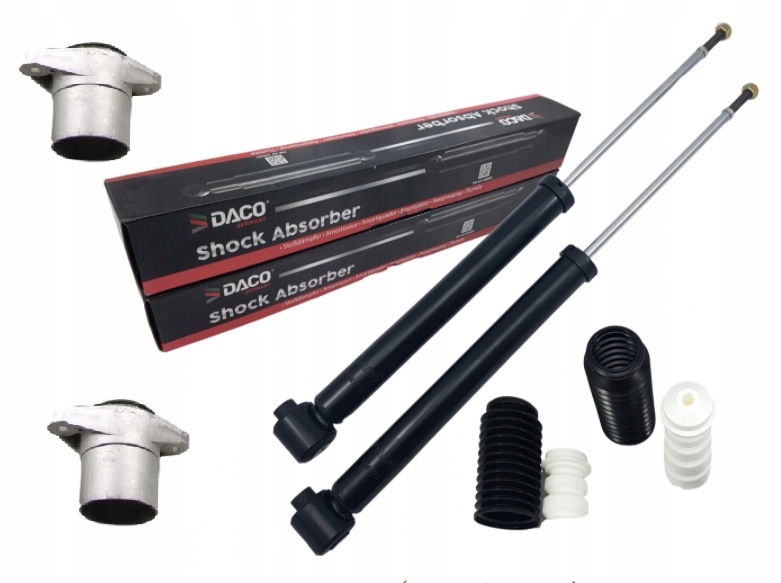 AMORTYZATORY ODBOJE PODUSZKI TYŁ LEON II A3 8P GOLF V VI PASSAT B6