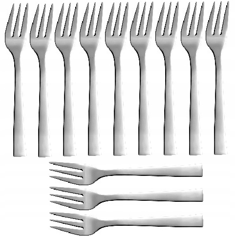 

Amefa 12 Sztućce Widelczyki Do Ciasta 1561 Padova