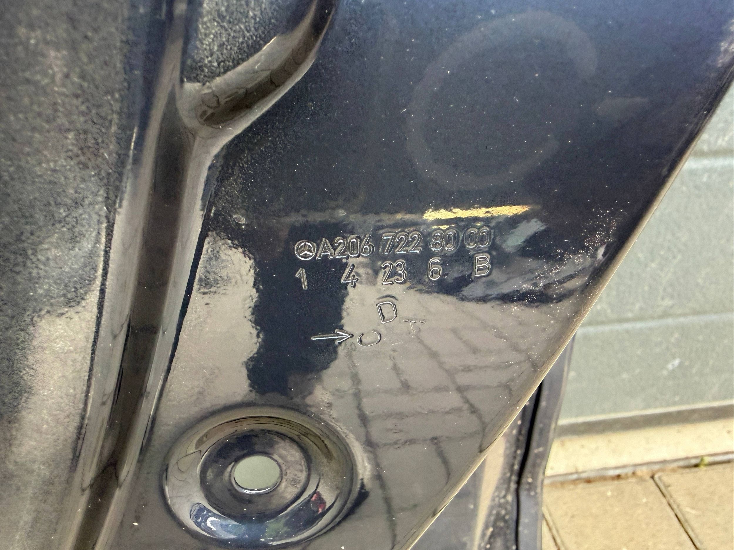 Mercedes C W206 dveře předek přední pravé