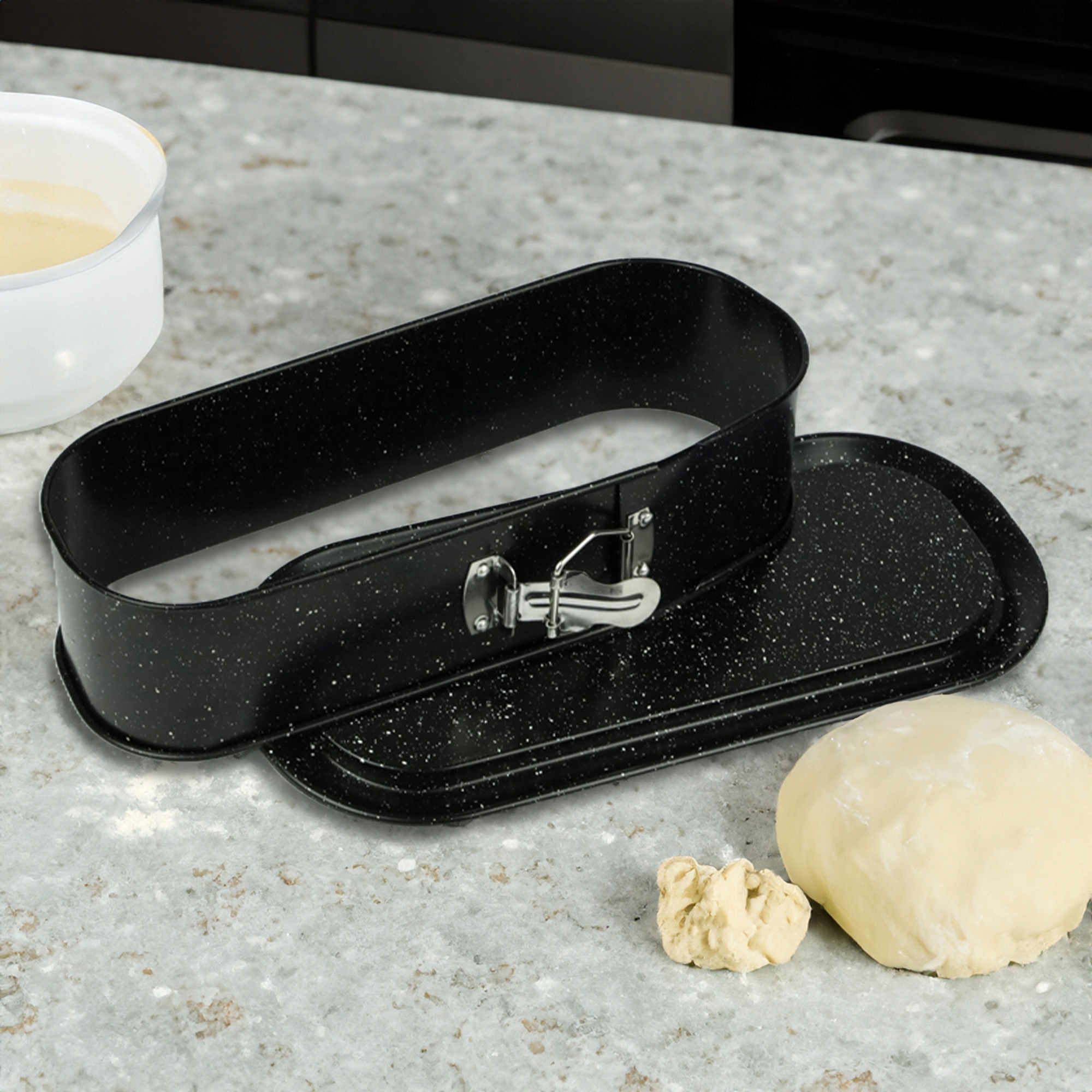 TORTOWNICA BLACHA FORMA DO PIECZENIA CIASTA PROSTOKĄTNA KEKSÓWKA 34X15,5 CM Kod producenta 8481