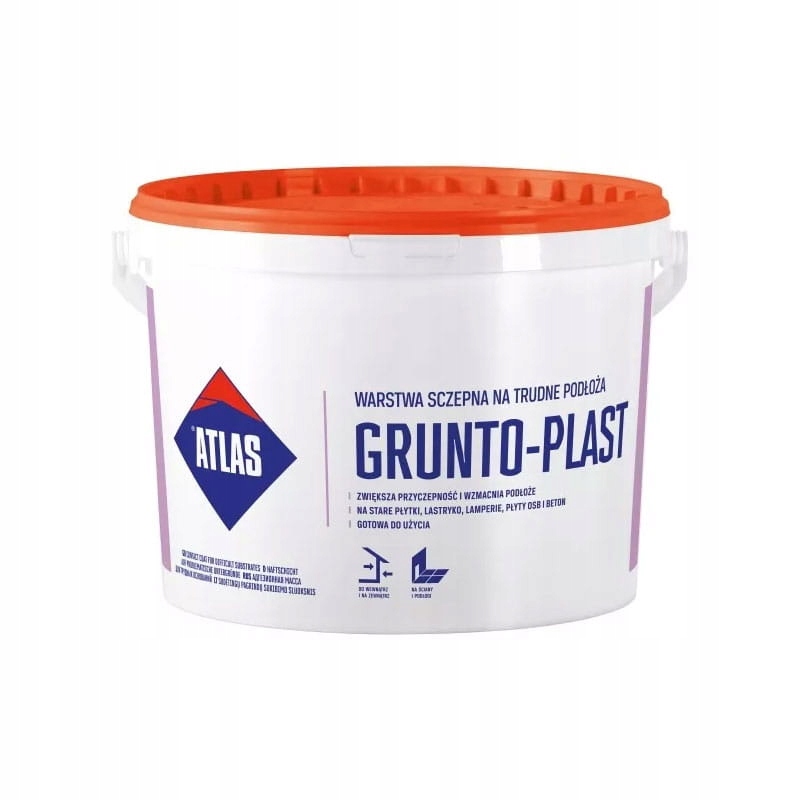

Atlas Grunto-plast trudne podłoża 5KG
