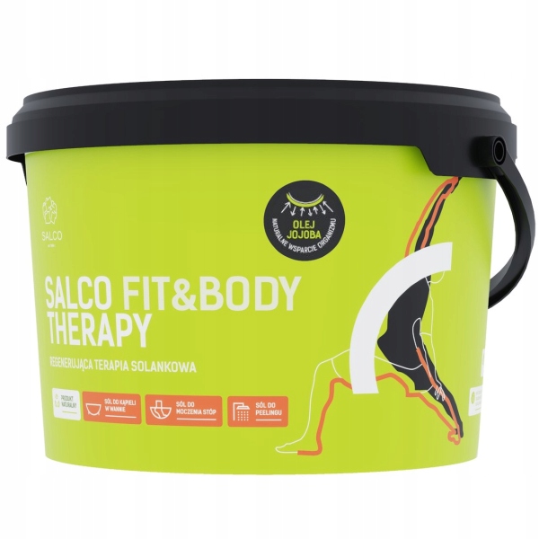 

Salco Fit&Body Sól Do Kąpieli Olej Jojoba 3kg