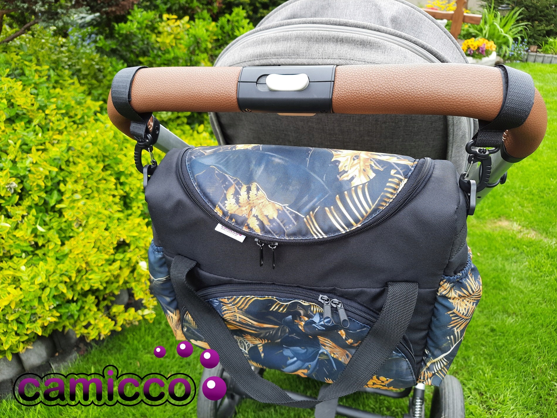 POJEMNA TORBA do WÓZKA torby wózków duża PRODUCENT Szerokość (dłuższy bok) 38 cm