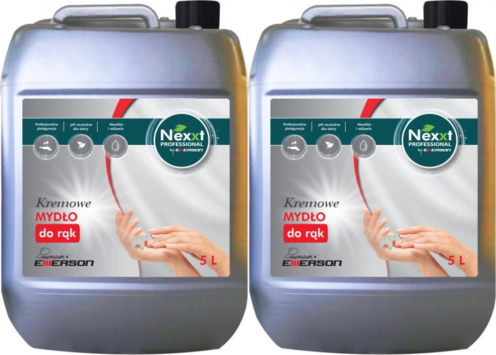 

Mydło do rąk w płynie Nexxt kremowe zapas 5l x2