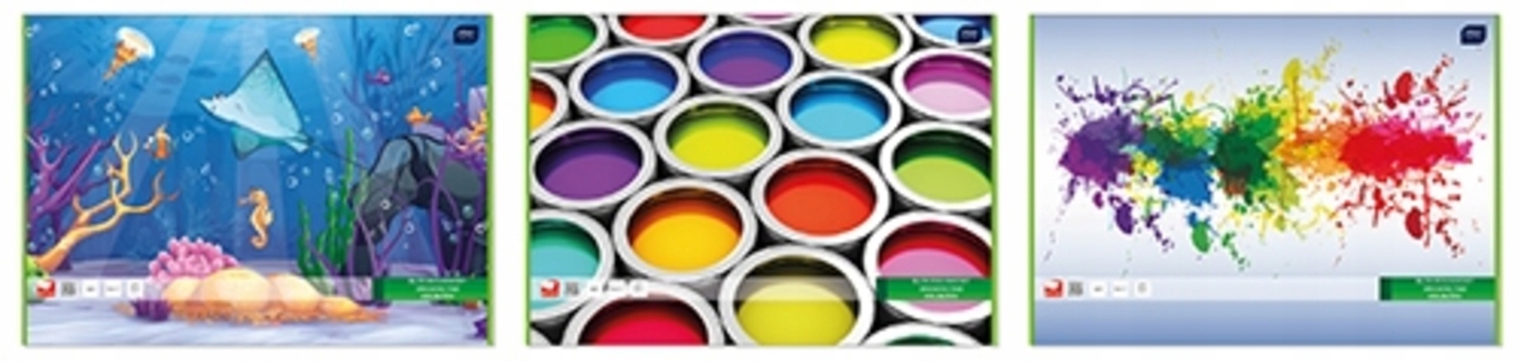 Blok rysunkowy A3/20k kolorowy Interdruk