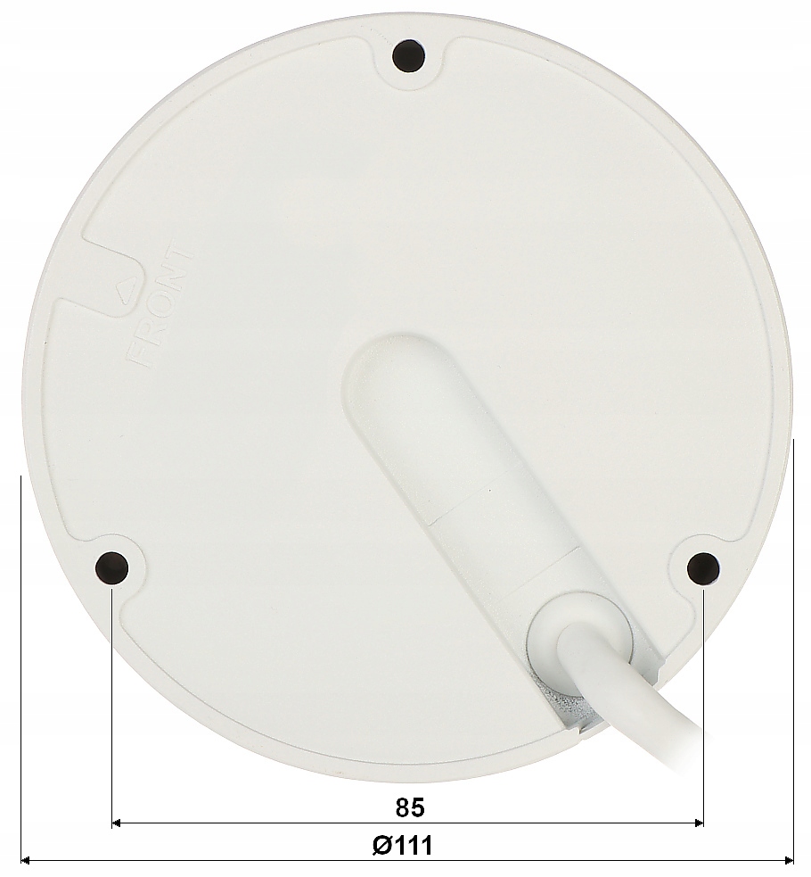 Kamera IP 8Mpx IPC-HDBW3842E-AS-0280B Dahua Rozdzielczość 8.3 Mpx