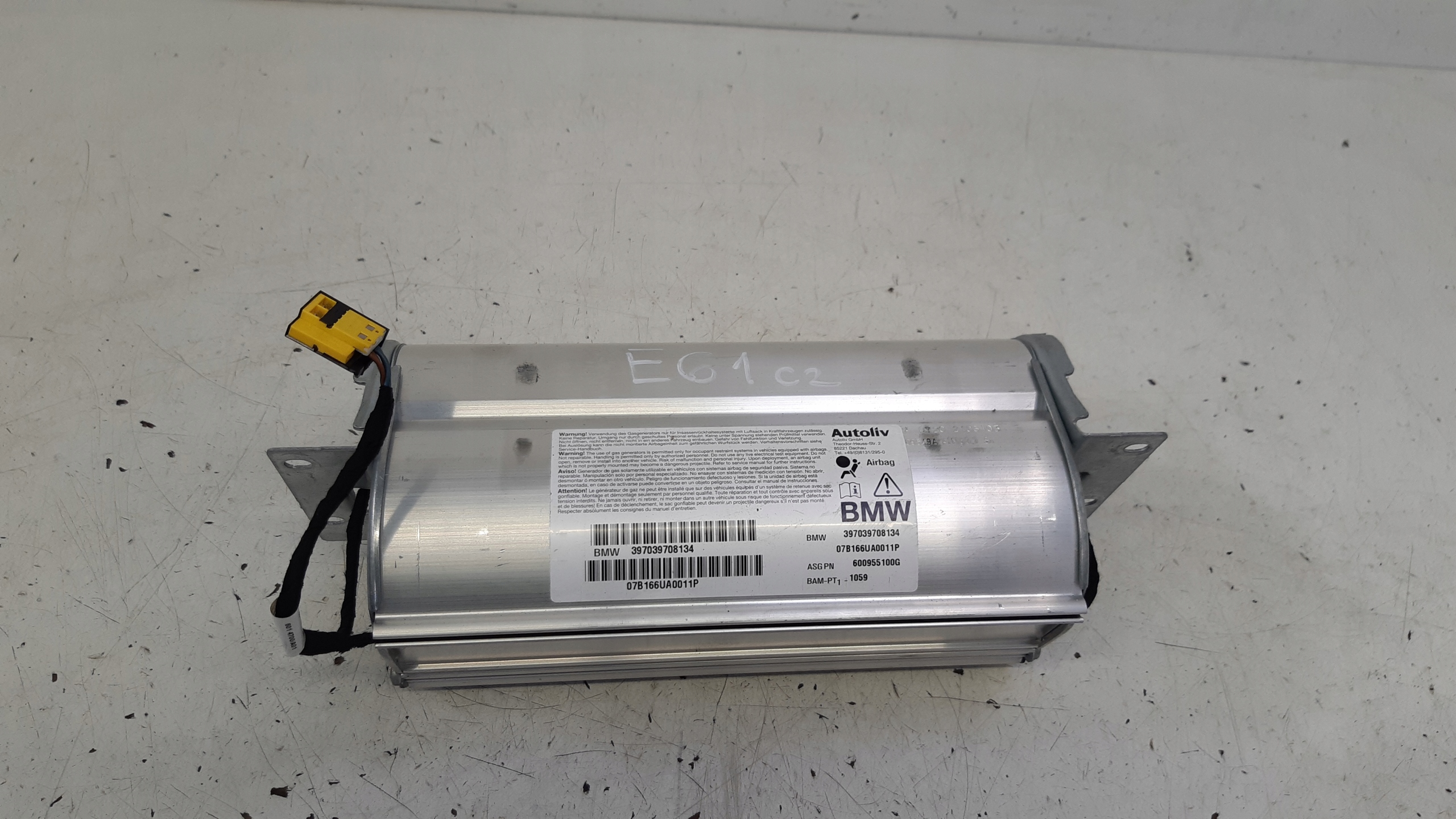 passenger airbag 3970397008134 BMW E61 LIFT