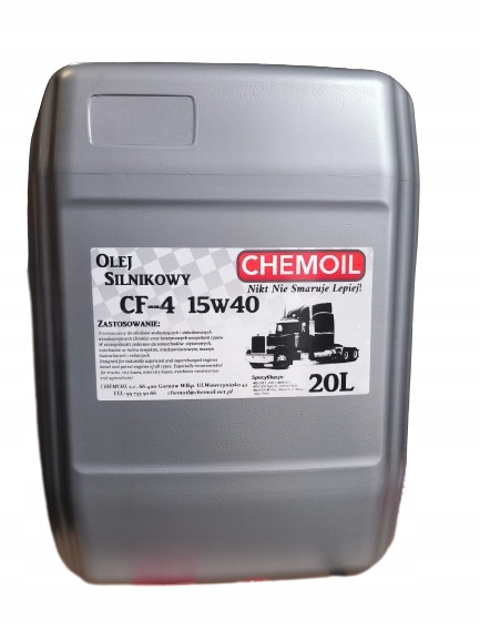 Olej Silnikowy 15W40 20L CF-4/SG