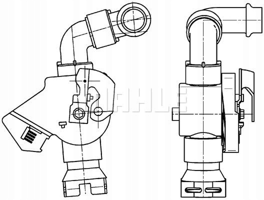 ZAWOR MAGNETYCZNY UKLADU KLIMATYZACJI AVS 6 000P Part number AVS 6 000P