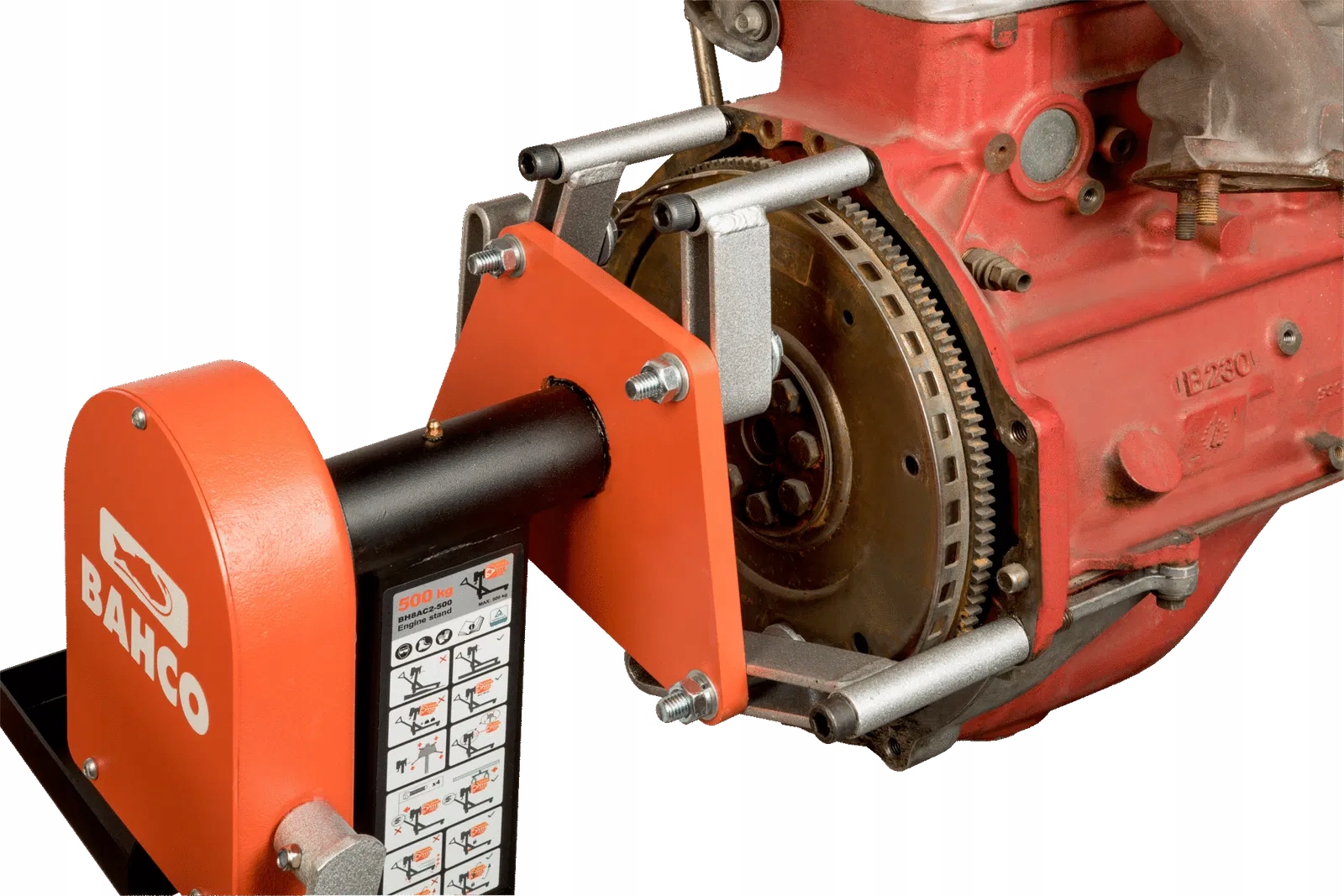 Stojak z silnikiem przekładniowym udźwig 500 kg BAHCO EAN (GTIN) 7314150412532