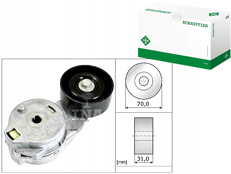 НАТЯЖІТЕЛЬ РЕМЕНЯ БАГАТОРІЗНА VW LT 28-35 II LT 28