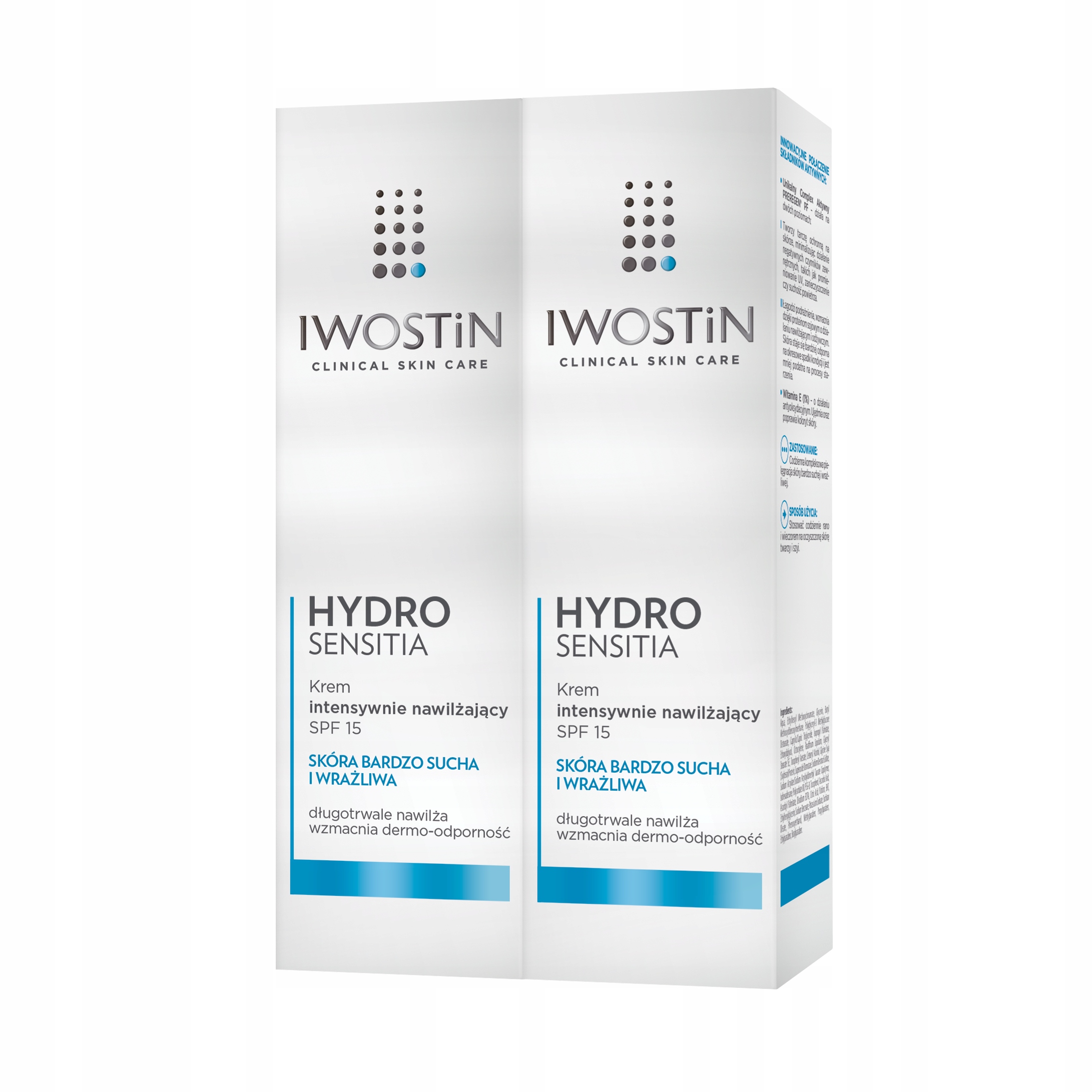 

Iwostin Hydro Sensitia Krem Nawilżający x2
