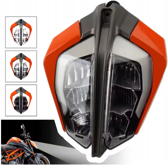 Ktm 125 200 390 Duke Lampa Světlomet Motocyklová Přední 2017-2022