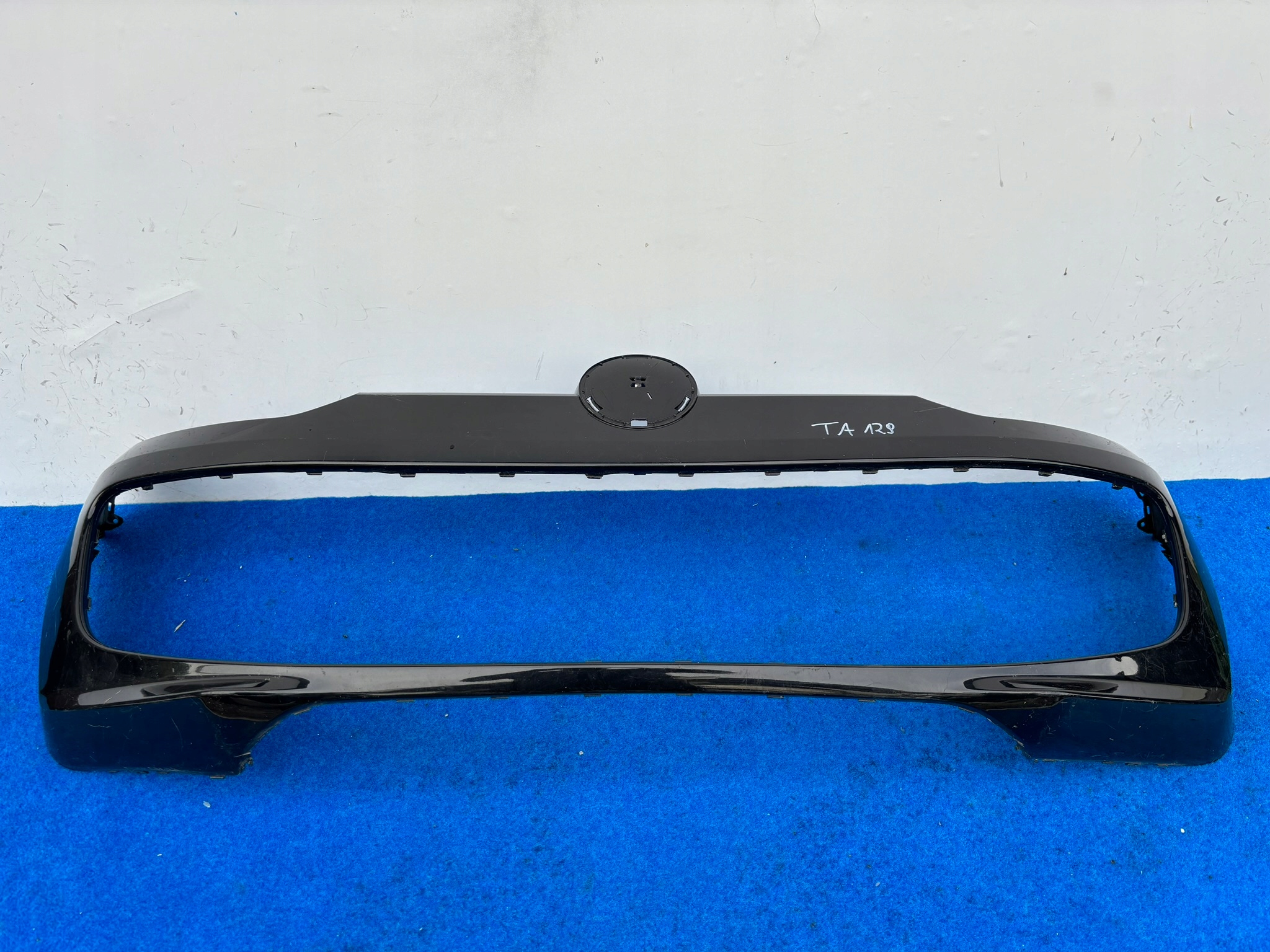 VW UP 1S 2012-2017 ROK bumper front black 1S0807221B TA129