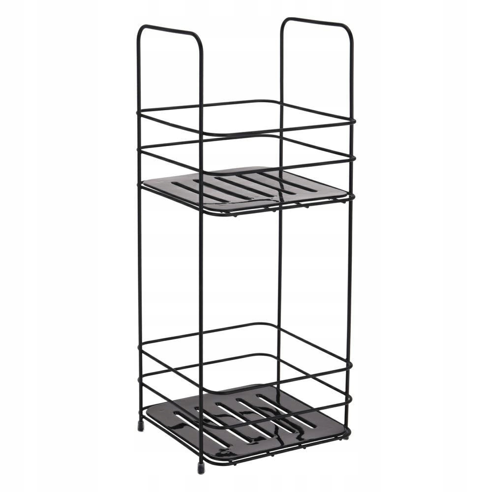 

Półka łazienkowa stojąca Czarna do Kabiny Loft