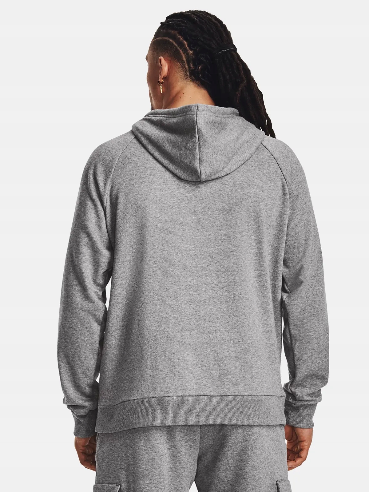 Under Armour Mikina Ua Rival Fleece Hoodie-GRY šedá